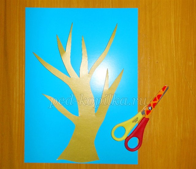 Виріб дерево восени Дрібничка дерево восени