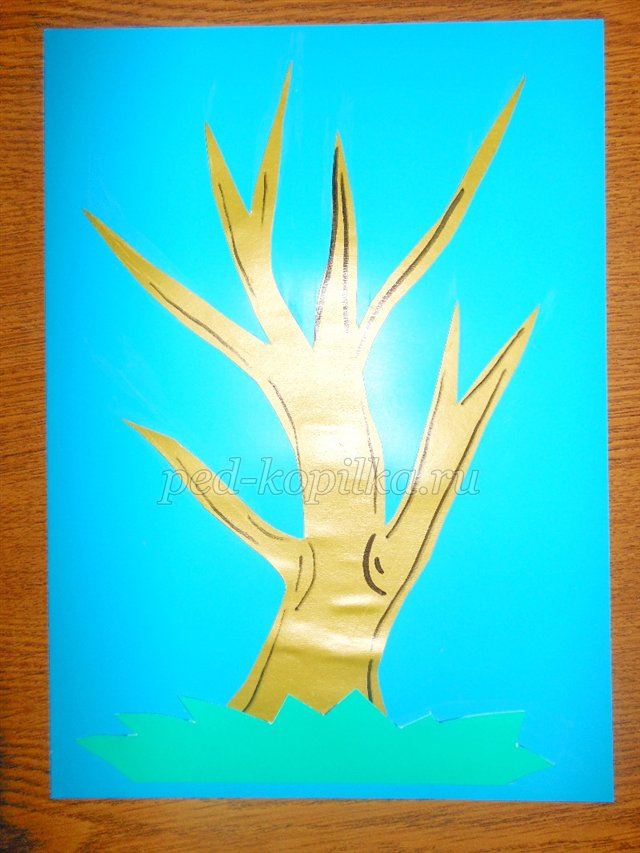 Виріб дерево восени Дрібничка дерево восени