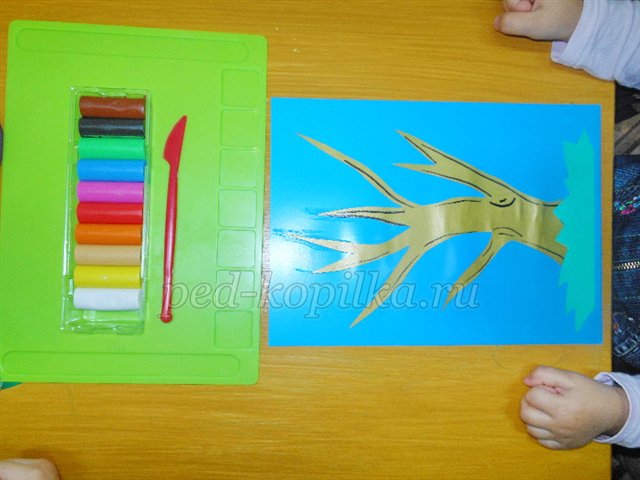 Виріб дерево восени Дрібничка дерево восени