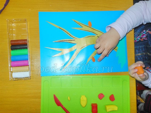 Виріб дерево восени Дрібничка дерево восени