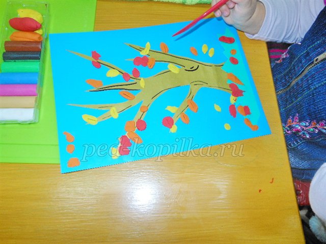 Виріб дерево восени Дрібничка дерево восени