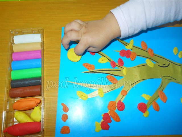 Виріб дерево восени Дрібничка дерево восени