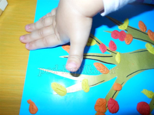 Виріб дерево восени Дрібничка дерево восени