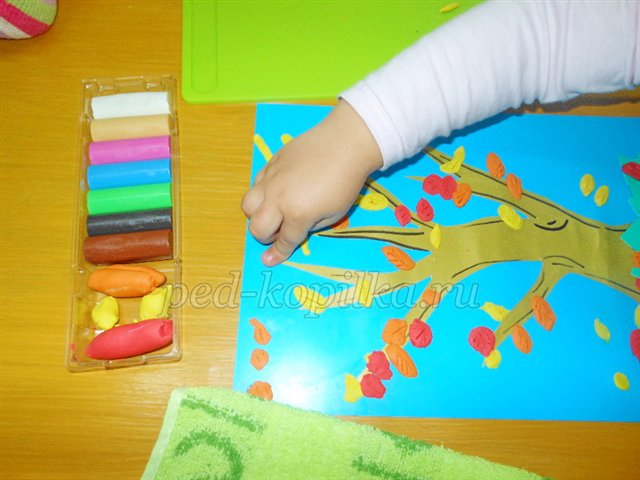 Виріб дерево восени Дрібничка дерево восени