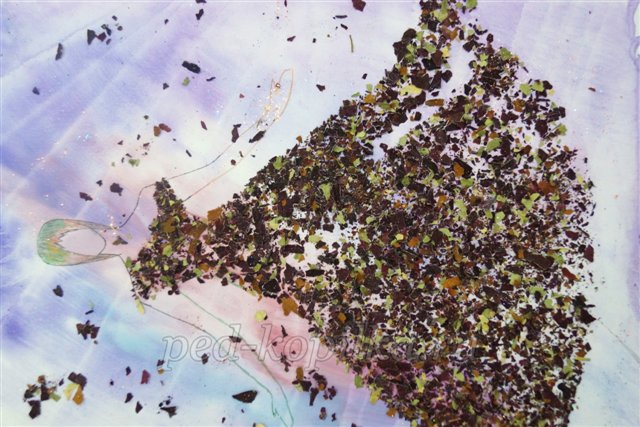 Техніка Монотипія. Декоративне панно Дівчина - Осінь Техніка Монотипія. Декоративне панно Дівчина - Осінь