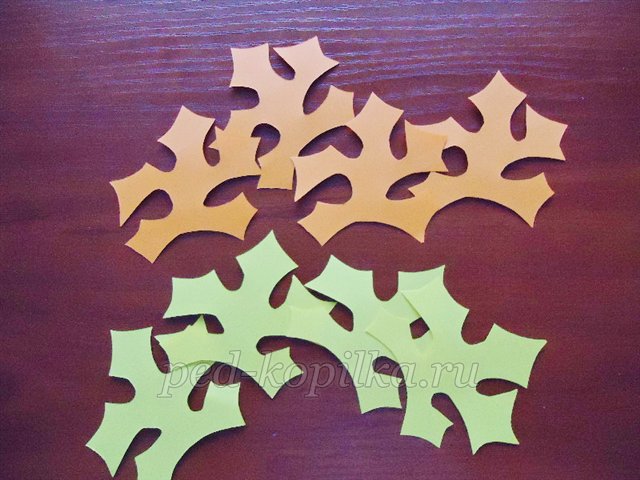 Аплікація на тему Осінь Аплікація на тему Осінь