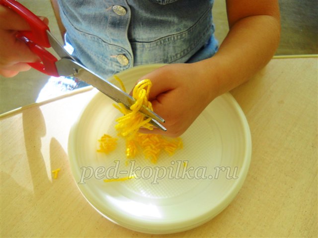 Аплікація з пряжі. Осіннє дерево. Майстер-клас Аплікація з пряжі. Осіннє дерево. Майстер-клас