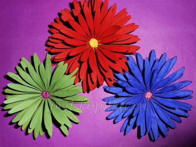 Поробка з природного матеріалу Букет жоржин