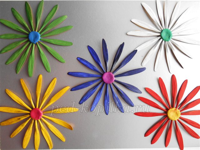 Поробка з природного матеріалу Букет жоржин