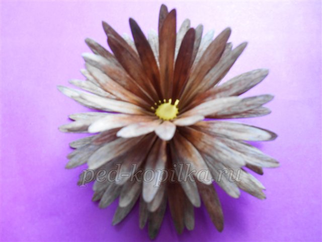 Поробка з природного матеріалу Букет жоржин Поробка з природного матеріалу Букет жоржин