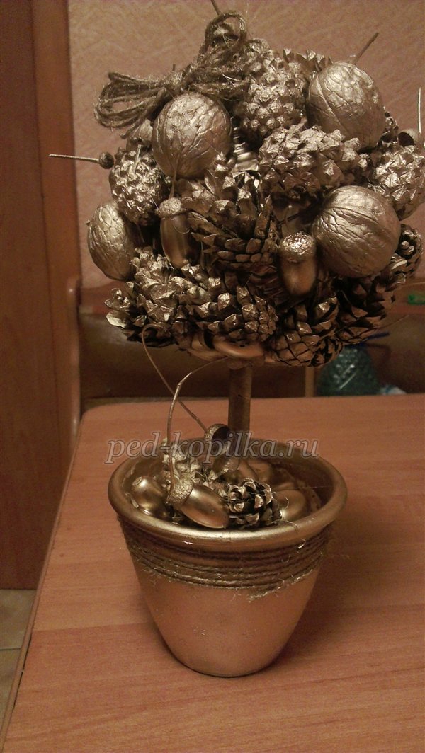 Осінній топіарі. Майстер-клас