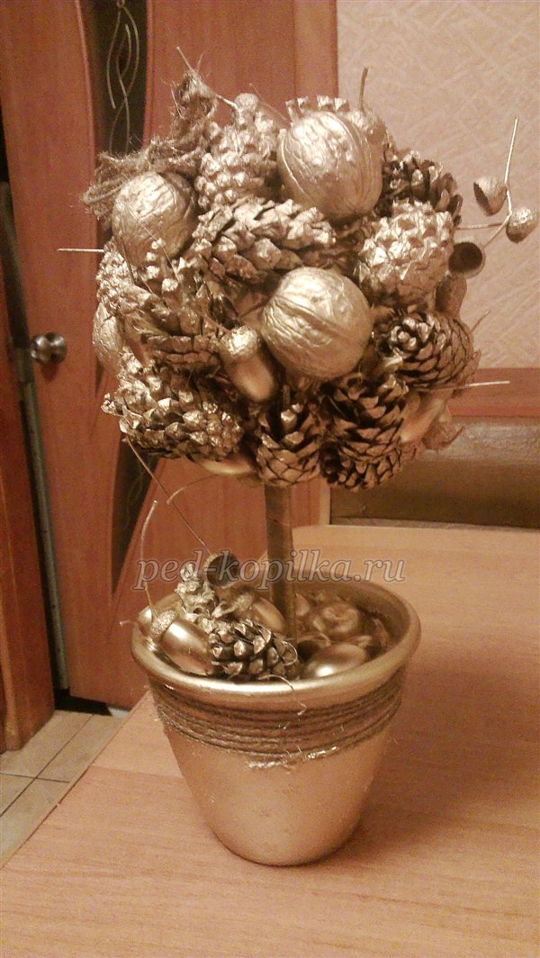 Осінній топіарі. Майстер-клас