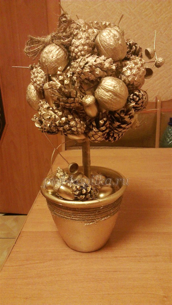 Осінній топіарі. Майстер-клас