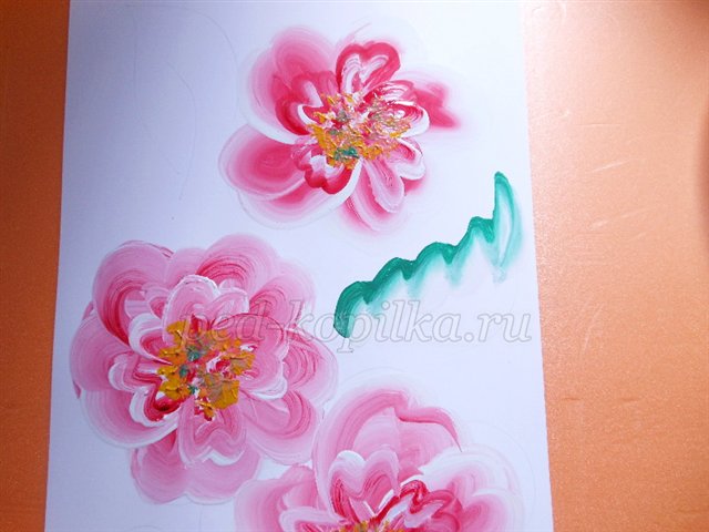 Малювання квітів. Майстер-клас Малювання квітів. Майстер-клас