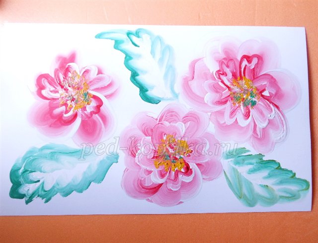 Малювання квітів. Майстер-клас Малювання квітів. Майстер-клас