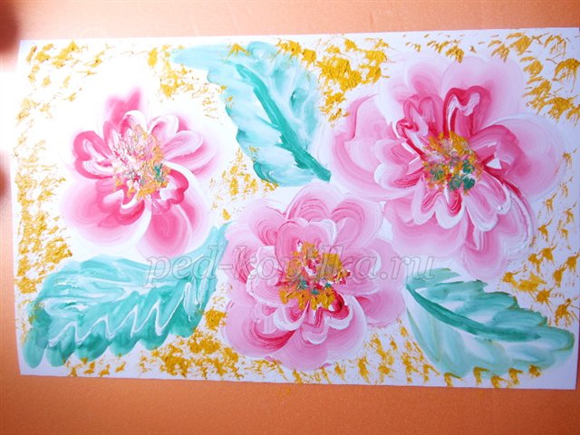 Малювання квітів. Майстер-клас Малювання квітів. Майстер-клас