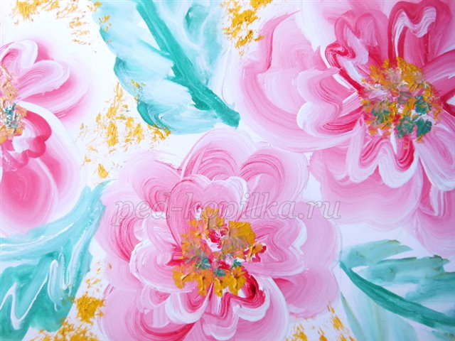 Малювання квітів. Майстер-клас Малювання квітів. Майстер-клас