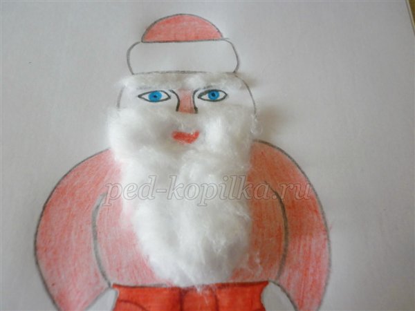 Малювання Діда Мороза