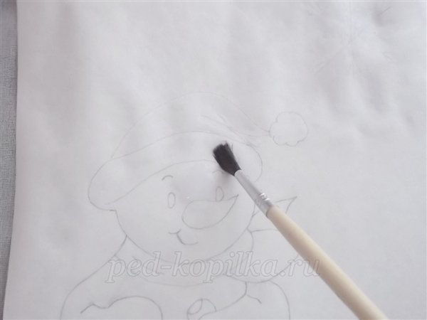 Майстер-клас з малювання. Сніговик Майстер-клас з малювання. Сніговик