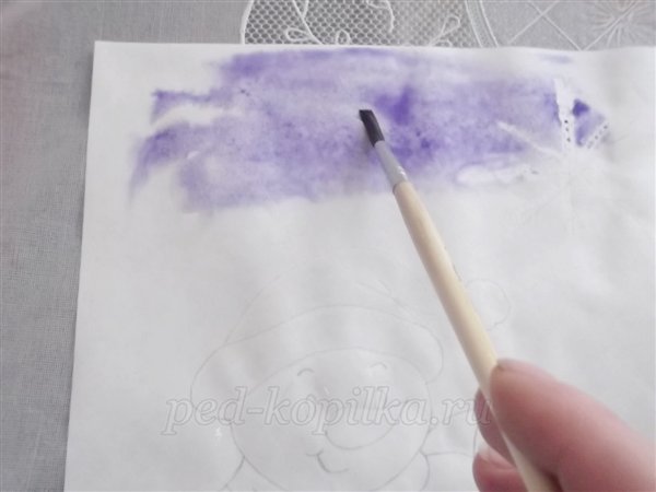 Майстер-клас з малювання. Сніговик Майстер-клас з малювання. Сніговик