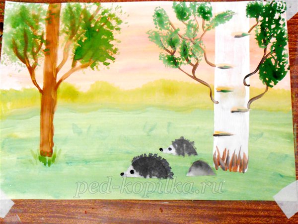 Нетрадиційні техніки малювання з дошкільниками. Майстер-клас Нетрадиційні техніки малювання з дошкільниками. Майстер-клас