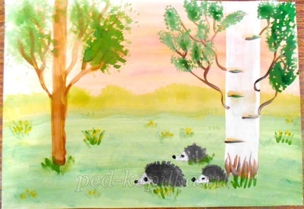 Нетрадиційні техніки малювання з дошкільниками. Майстер-клас Нетрадиційні техніки малювання з дошкільниками. Майстер-клас