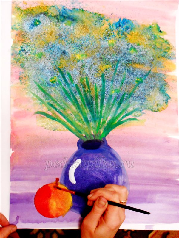 Нетрадиційна техніка малювання натюрморту Нетрадиційна техніка малювання натюрморту