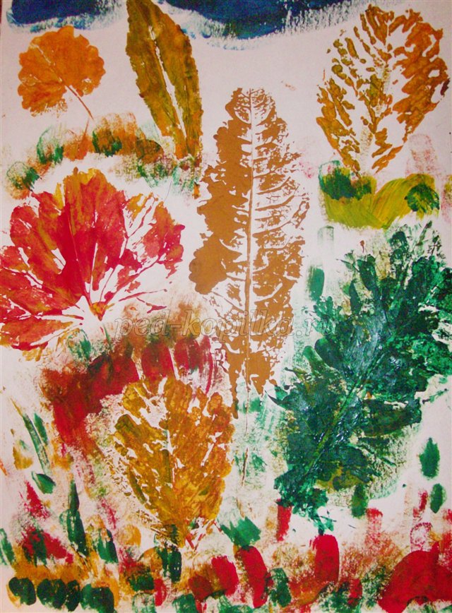 Урок малювання на тему Осінь Урок малювання на тему Осінь