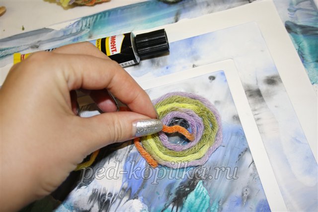 Зимовий колаж своїми руками. Майстер-клас Зимовий колаж своїми руками. Майстер-клас