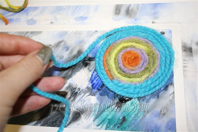 Зимовий колаж своїми руками. Майстер-клас Зимовий колаж своїми руками. Майстер-клас