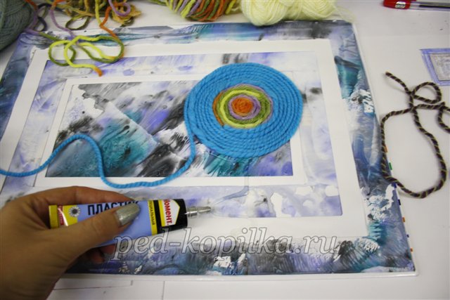 Зимовий колаж своїми руками. Майстер-клас Зимовий колаж своїми руками. Майстер-клас