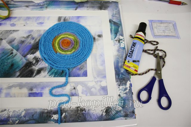 Зимовий колаж своїми руками. Майстер-клас Зимовий колаж своїми руками. Майстер-клас