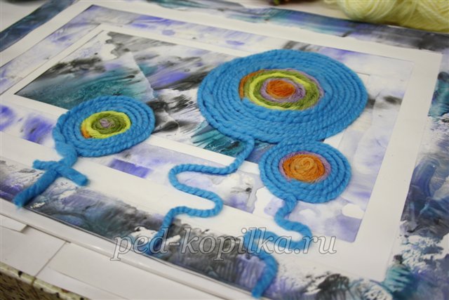 Зимовий колаж своїми руками. Майстер-клас Зимовий колаж своїми руками. Майстер-клас