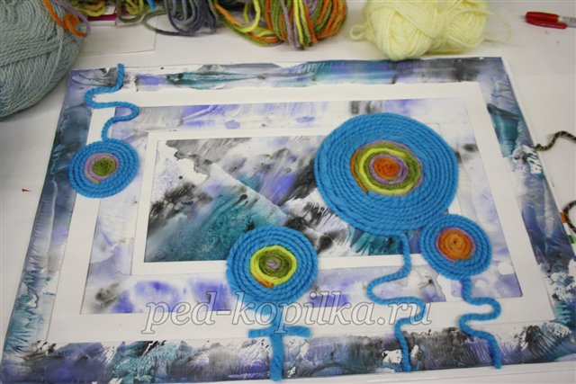 Зимовий колаж своїми руками. Майстер-клас Зимовий колаж своїми руками. Майстер-клас