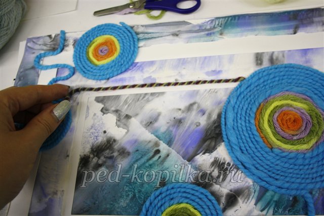 Зимовий колаж своїми руками. Майстер-клас Зимовий колаж своїми руками. Майстер-клас