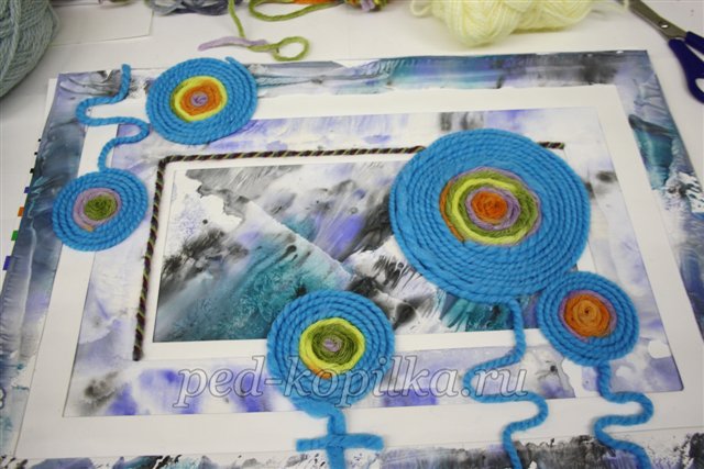 Зимовий колаж своїми руками. Майстер-клас Зимовий колаж своїми руками. Майстер-клас