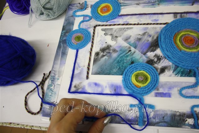 Зимовий колаж своїми руками. Майстер-клас Зимовий колаж своїми руками. Майстер-клас