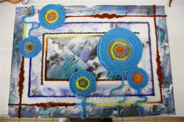 Зимовий колаж своїми руками. Майстер-клас Зимовий колаж своїми руками. Майстер-клас