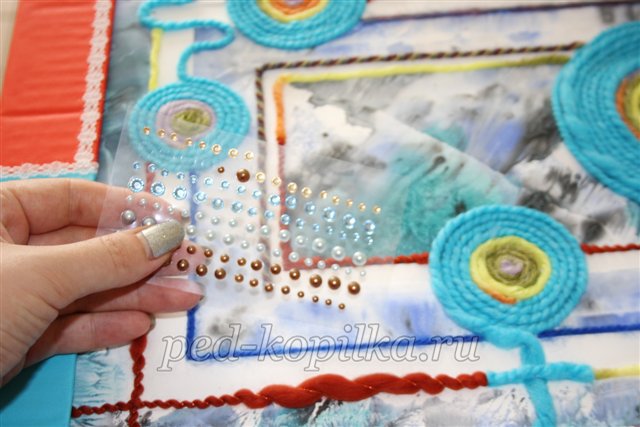 Зимовий колаж своїми руками. Майстер-клас Зимовий колаж своїми руками. Майстер-клас