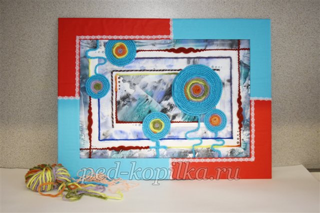 Зимовий колаж своїми руками. Майстер-клас Зимовий колаж своїми руками. Майстер-клас