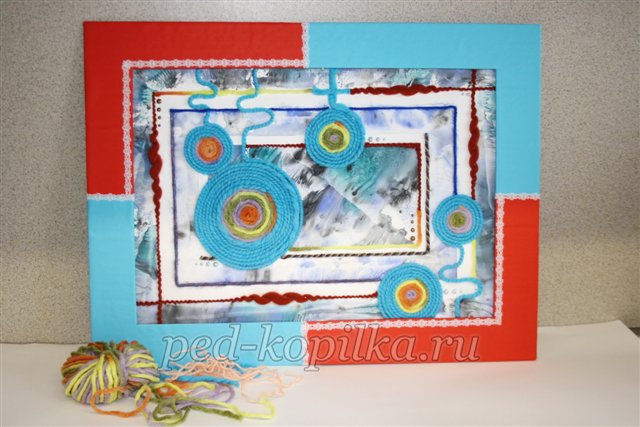 Зимовий колаж своїми руками. Майстер-клас Зимовий колаж своїми руками. Майстер-клас