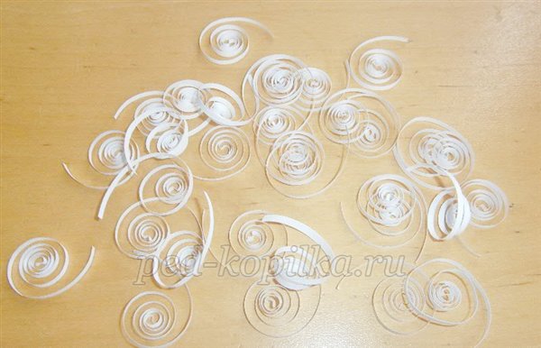 Сніжинка. Квіллінг. Майстер-клас