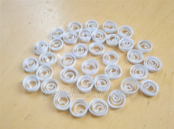 Сніжинка. Квіллінг. Майстер-клас