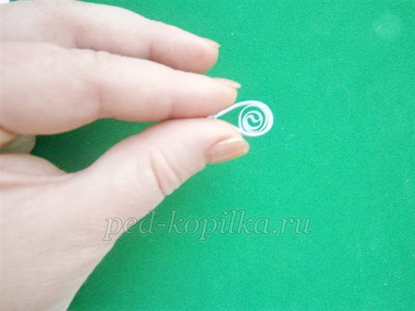 Сніжинка. Квіллінг. Майстер-клас