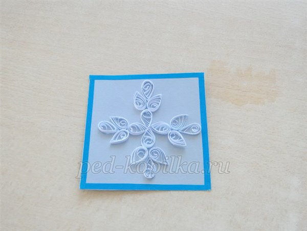 Сніжинка. Квіллінг. Майстер-клас Сніжинка. Квіллінг. Майстер-клас