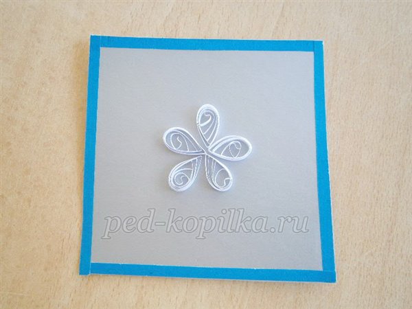 Сніжинка. Квіллінг. Майстер-клас Сніжинка. Квіллінг. Майстер-клас