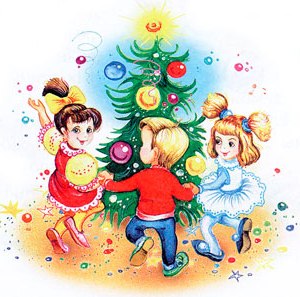 Новорічний сценарій для підготовчої групи дитячого саду