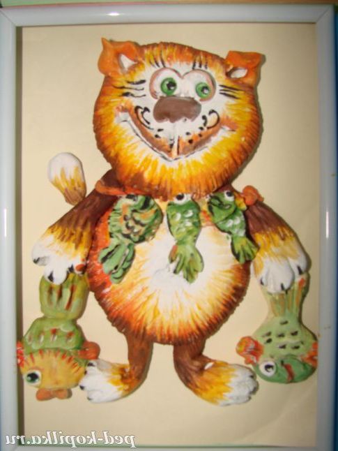 Кіт з солоного тіста