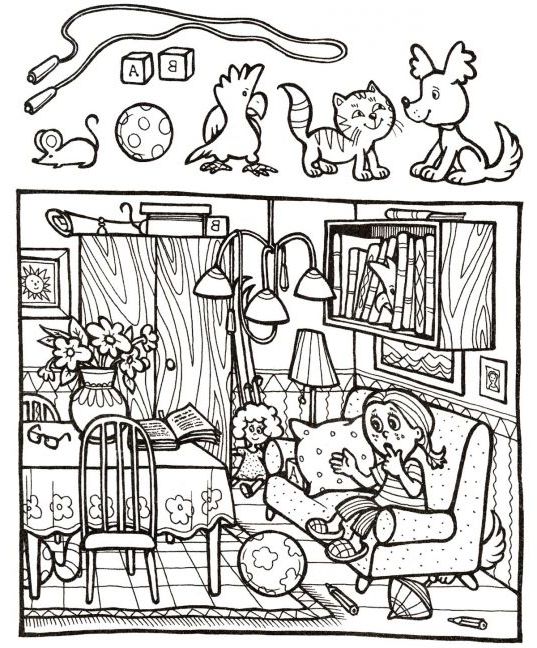 Розвиваюче завдання для дитини 3, 4, 5 років