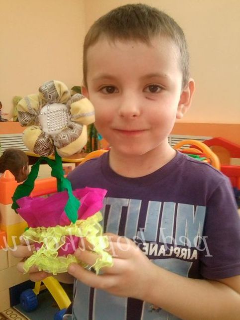 Квіткове дерево для мами своїми руками